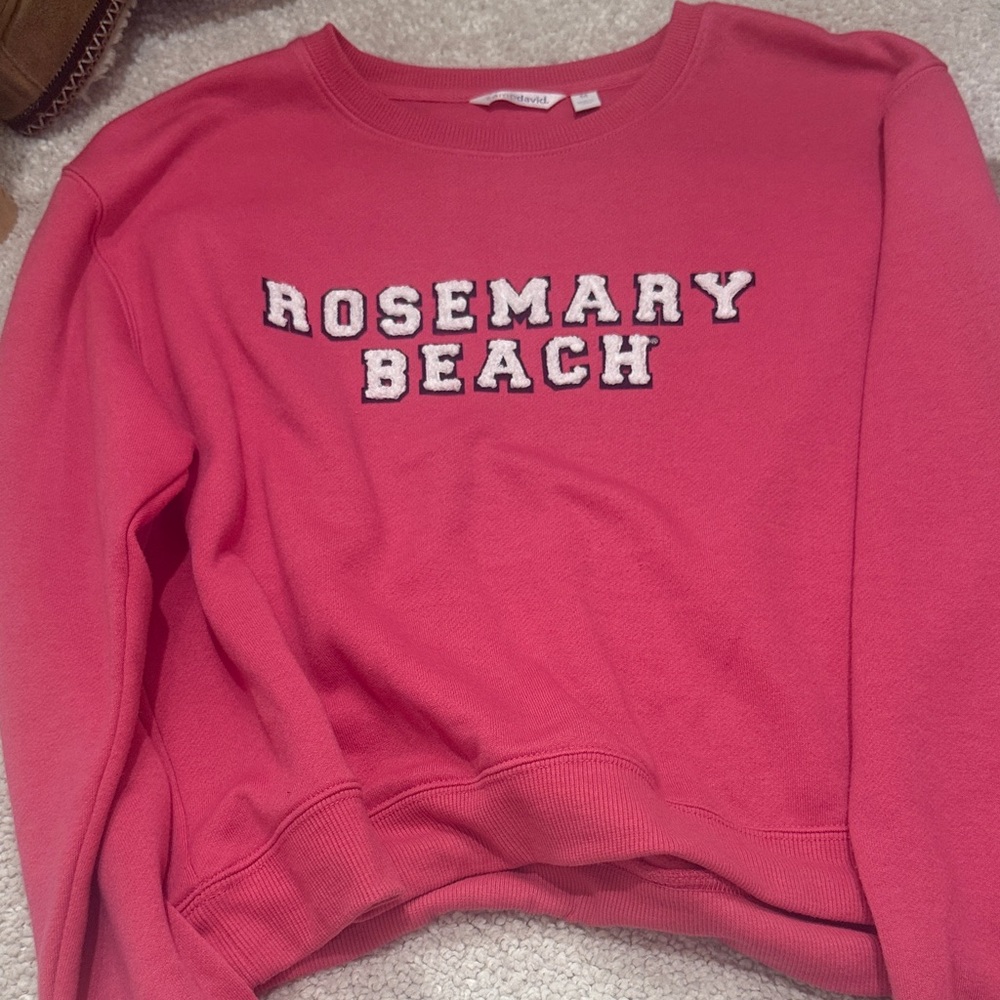 Rosemary Beach Pink Sweater